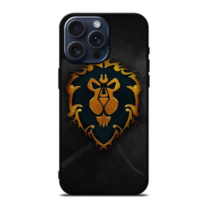 WORLD OF WARCRAFT ALLIANCE EMBLEM iPhone 15 Pro Max Case Cover