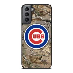 CHICAGO CUBS CAMO LEAF  Samsung Galaxy S21 Plus Case Cover