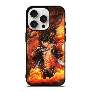 ACE ONE PIECE COOL ANIME iPhone 15 Pro Case Cover ACE ONE PIECE COOL ANIME iPhone 15 Pro Case Cover