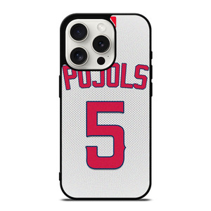 ALBERT PUJOLS SAINT LOUIS CARDINALS BASEBALL iPhone 15 Pro Case Cover ALBERT PUJOLS SAINT LOUIS CARDINALS BASEBALL iPhone 15 Pro Case Cover