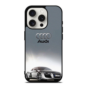 AUDI R8 CAR LOGO EMBLEM iPhone 15 Pro Case Cover