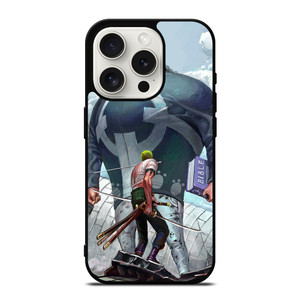 BARTHOLOMEW KUMA X ZORO ONE PIECE iPhone 15 Pro Case Cover BARTHOLOMEW KUMA X ZORO ONE PIECE iPhone 15 Pro Case Cover