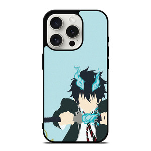 BLUE EXORCIST RIN OKUMURA iPhone 15 Pro Case Cover BLUE EXORCIST RIN OKUMURA iPhone 15 Pro Case Cover