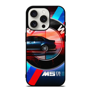 BMW M5 E39 EMBLEM iPhone 15 Pro Case Cover BMW M5 E39 EMBLEM iPhone 15 Pro Case Cover