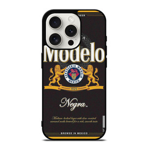 CERVEZA MODELO NEGRO BEER BADGE iPhone 15 Pro Case Cover CERVEZA MODELO NEGRO BEER BADGE iPhone 15 Pro Case Cover