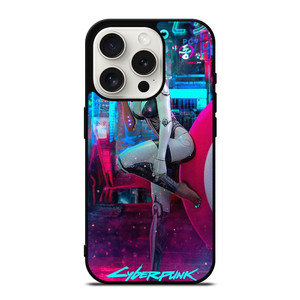 CYBERPUNK 2077 GIRL ANIME iPhone 15 Pro Case Cover