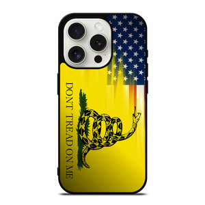 DONT TREAD ON ME USA FLAG iPhone 15 Pro Case Cover DONT TREAD ON ME USA FLAG iPhone 15 Pro Case Cover