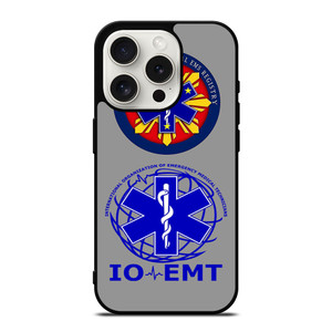 EMT EMS REGISTERED PARAMEDIC LOGO iPhone 15 Pro Case Cover