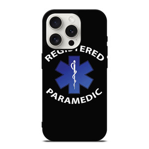 EMT EMS REGISTERED PARAMEDIC SYMBOL iPhone 15 Pro Case Cover