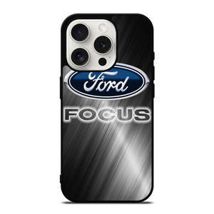 FORD FOCUS METAL EMBLEM iPhone 15 Pro Case Cover