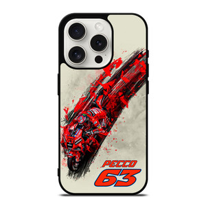 FRANCESCO BAGNAIA PECCO 63 MOTO GP iPhone 15 Pro Case Cover FRANCESCO BAGNAIA PECCO 63 MOTO GP iPhone 15 Pro Case Cover