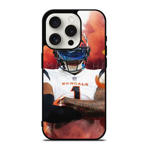 JA'MARR CHASE CINCINNATI BENGALS FOOTBALL iPhone 15 Pro Case Cover JA'MARR CHASE CINCINNATI BENGALS FOOTBALL iPhone 15 Pro Case Cover