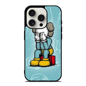 KAWS BLUE ART  iPhone 15 Pro Case Cover