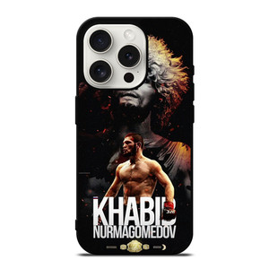 KHABIB NURMAGOMEDOV UFC WRESTLING iPhone 15 Pro Case Cover KHABIB NURMAGOMEDOV UFC WRESTLING iPhone 15 Pro Case Cover