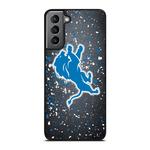 DETROIT LIONS FOOTBALL NFL SPLASHED LOGO  Samsung Galaxy S21 Plus Case Cover