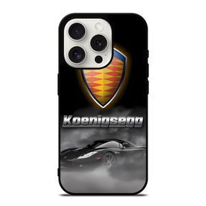 KOENIGSEGG SUPERCAR BLACK EMBLEM iPhone 15 Pro Case Cover KOENIGSEGG SUPERCAR BLACK EMBLEM iPhone 15 Pro Case Cover