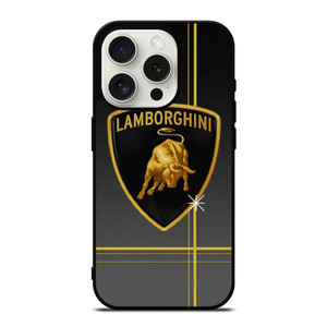 LAMBORGHINI LOGO SUPER CAR EMBLEM  iPhone 15 Pro Case Cover