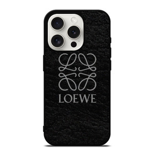 LOEWE LEATHER LOGO iPhone 15 Pro Case Cover LOEWE LEATHER LOGO iPhone 15 Pro Case Cover