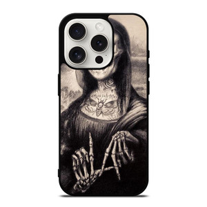 LOS ANGELES DODGERS MONA LISA ART  iPhone 15 Pro Case Cover