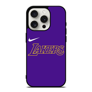 LOS ANGELES LA LAKERS NIKE PURPLE iPhone 15 Pro Case Cover LOS ANGELES LA LAKERS NIKE PURPLE iPhone 15 Pro Case Cover