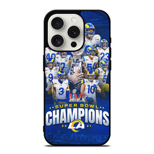LOS ANGELES RAMS NFL CHAMPIONS 2021  iPhone 15 Pro Case Cover