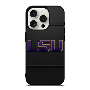 LSU TIGERS FOOTBALL CARBON LOGO iPhone 15 Pro Case Cover LSU TIGERS FOOTBALL CARBON LOGO iPhone 15 Pro Case Cover