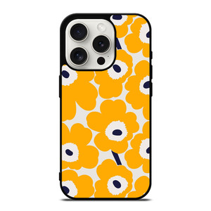 MARIMEKKO HERITAGE FLOWER YELLOW iPhone 15 Pro Case Cover MARIMEKKO HERITAGE FLOWER YELLOW iPhone 15 Pro Case Cover