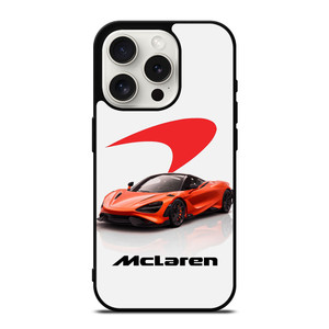 MCLAREN SPORT CAR LOGO  iPhone 15 Pro Case Cover