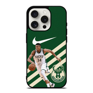 MILWAUKEE BUCKS NIKE GIANNIS ANTETOKOUNMPO  iPhone 15 Pro Case Cover MILWAUKEE BUCKS NIKE GIANNIS ANTETOKOUNMPO  iPhone 15 Pro Case Cover