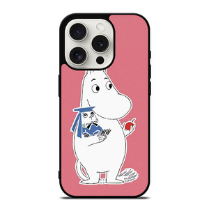 MOOMIN KAWAII CARTOON PINK  iPhone 15 Pro Case Cover MOOMIN KAWAII CARTOON PINK  iPhone 15 Pro Case Cover