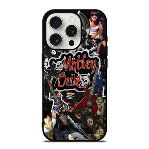 MOTLEY CRUE METAL BAND COLLAGE  iPhone 15 Pro Case Cover MOTLEY CRUE METAL BAND COLLAGE  iPhone 15 Pro Case Cover