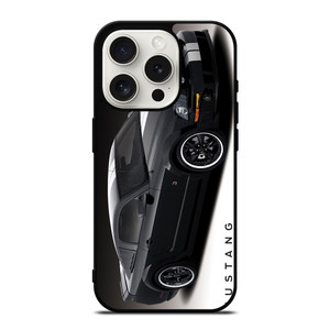 MUSTANG GT SPOT CAR BLACK iPhone 15 Pro Case Cover MUSTANG GT SPOT CAR BLACK iPhone 15 Pro Case Cover