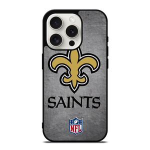 NEW ORLEANS SAINTS NFL WALL LOGO iPhone 15 Pro Case Cover NEW ORLEANS SAINTS NFL WALL LOGO iPhone 15 Pro Case Cover