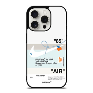 NIKE AIR JORDAN OFF WHITE iPhone 15 Pro Case Cover NIKE AIR JORDAN OFF WHITE iPhone 15 Pro Case Cover
