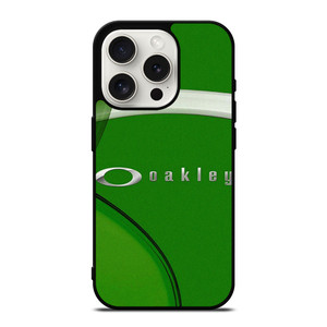OAKLEY GREEN EMBLEM iPhone 15 Pro Case Cover OAKLEY GREEN EMBLEM iPhone 15 Pro Case Cover