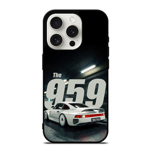PORSCHE 959 SUPER CAR iPhone 15 Pro Case Cover PORSCHE 959 SUPER CAR iPhone 15 Pro Case Cover