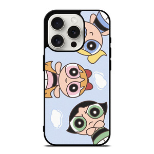 POWERPUFF GIRLS CARTOON CUTE iPhone 15 Pro Case Cover