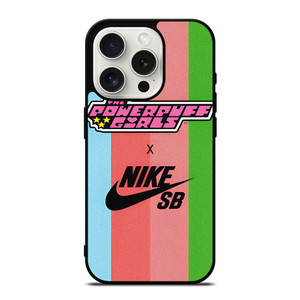 POWERPUFF X NIKE SB iPhone 15 Pro Case Cover POWERPUFF X NIKE SB iPhone 15 Pro Case Cover