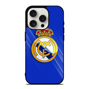 REAL MADRID CF FOOTBALL EMBLEM iPhone 15 Pro Case Cover REAL MADRID CF FOOTBALL EMBLEM iPhone 15 Pro Case Cover