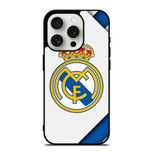 REAL MADRID CF LOGO iPhone 15 Pro Case Cover REAL MADRID CF LOGO iPhone 15 Pro Case Cover