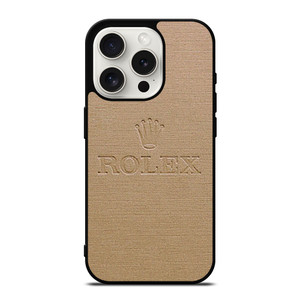 ROLEX WATCHES BROWN iPhone 15 Pro Case Cover ROLEX WATCHES BROWN iPhone 15 Pro Case Cover