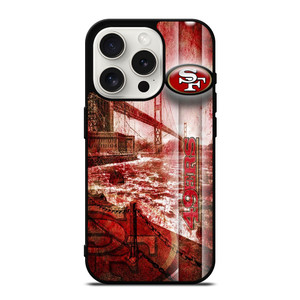 SAN FRANCISCO 49ERS GRUNGE LOGO iPhone 15 Pro Case Cover SAN FRANCISCO 49ERS GRUNGE LOGO iPhone 15 Pro Case Cover
