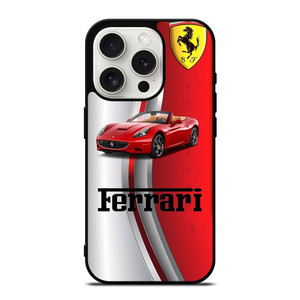 SCUDERIA FERRARI VINTAGE iPhone 15 Pro Case Cover