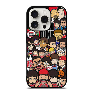 SLAM DUNK CARTOON BASKETBALL iPhone 15 Pro Case Cover SLAM DUNK CARTOON BASKETBALL iPhone 15 Pro Case Cover