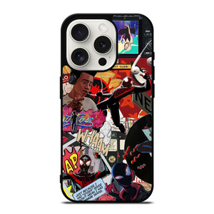 SPIDER-MAN MILES MORALES COLLAGE iPhone 15 Pro Case Cover SPIDER-MAN MILES MORALES COLLAGE iPhone 15 Pro Case Cover