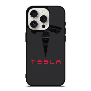TESLA SILHOUETTE LOGO ICON iPhone 15 Pro Case Cover TESLA SILHOUETTE LOGO ICON iPhone 15 Pro Case Cover