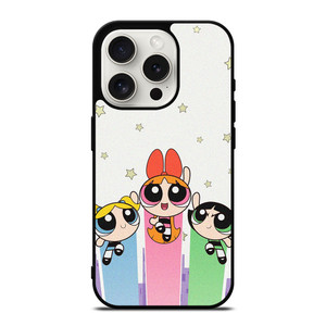 THE POWERPUFF GIRLS CARTOON ANIME iPhone 15 Pro Case Cover