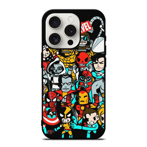 TOKIDOKI MARVEL CARTOON iPhone 15 Pro Case Cover