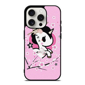 TOKIDOKI UNICORN PINK iPhone 15 Pro Case Cover TOKIDOKI UNICORN PINK iPhone 15 Pro Case Cover