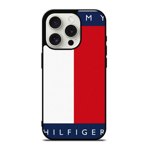 TOMMY HILFIGER GOODS LOGO iPhone 15 Pro Case Cover TOMMY HILFIGER GOODS LOGO iPhone 15 Pro Case Cover